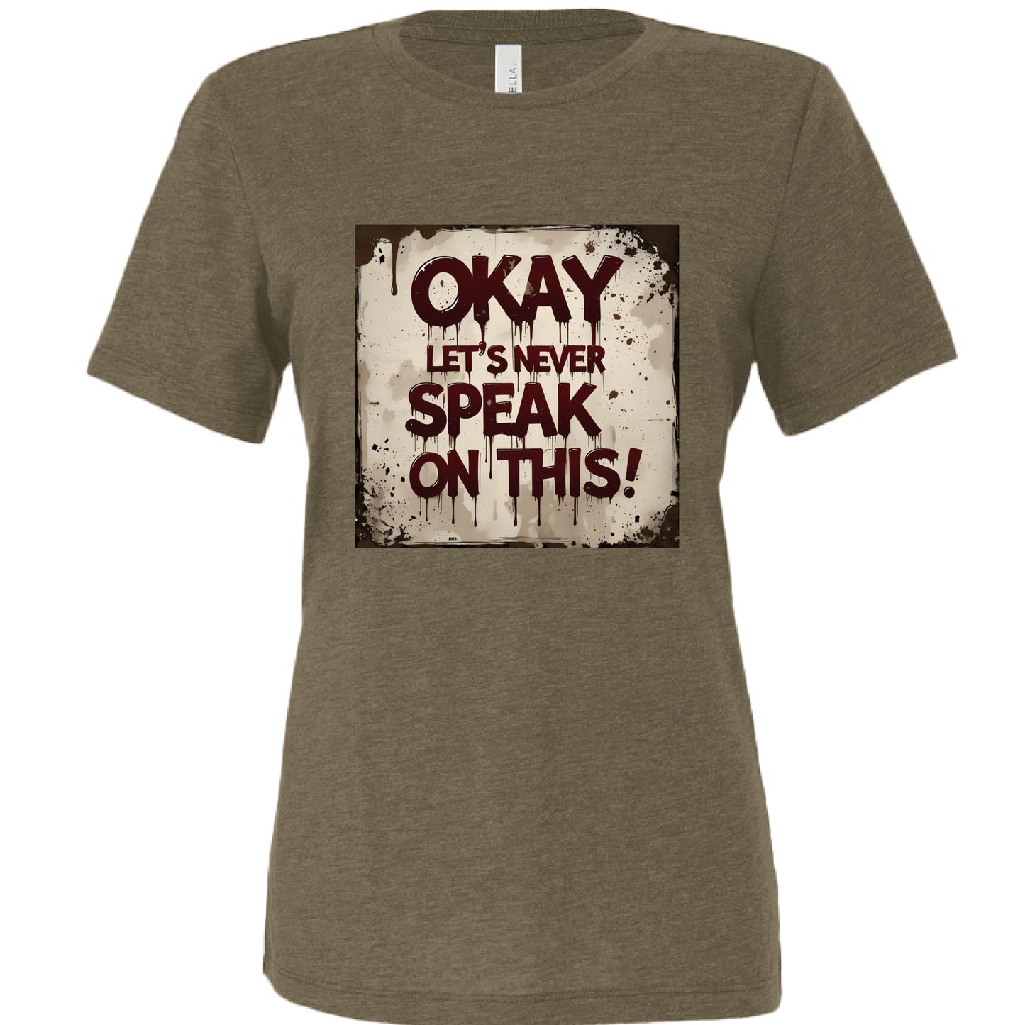 OLIVE TRIBLEND - FRONT