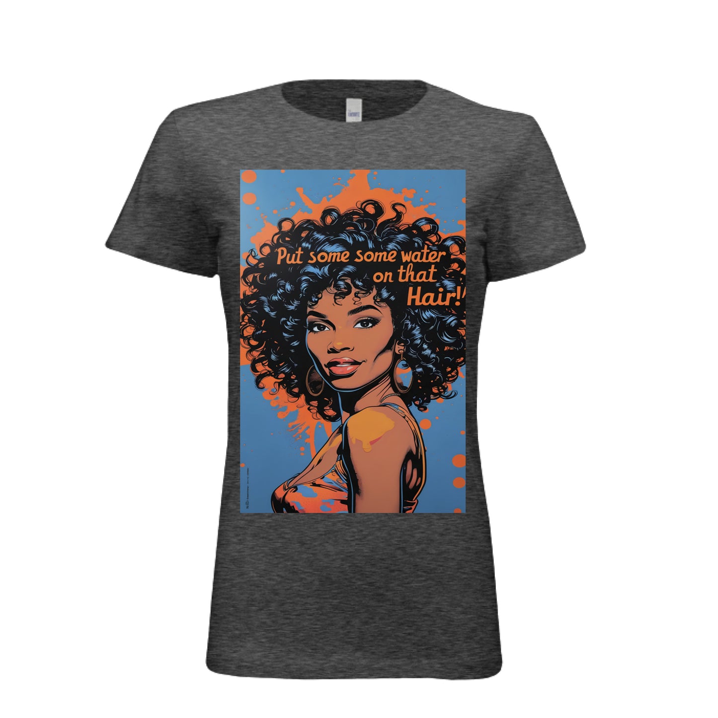 BLACK HEATHER - FRONT