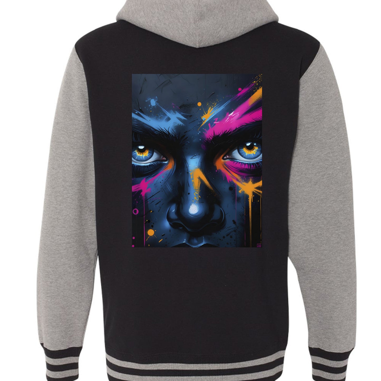 Black/ Gunmetal Heather - BACK