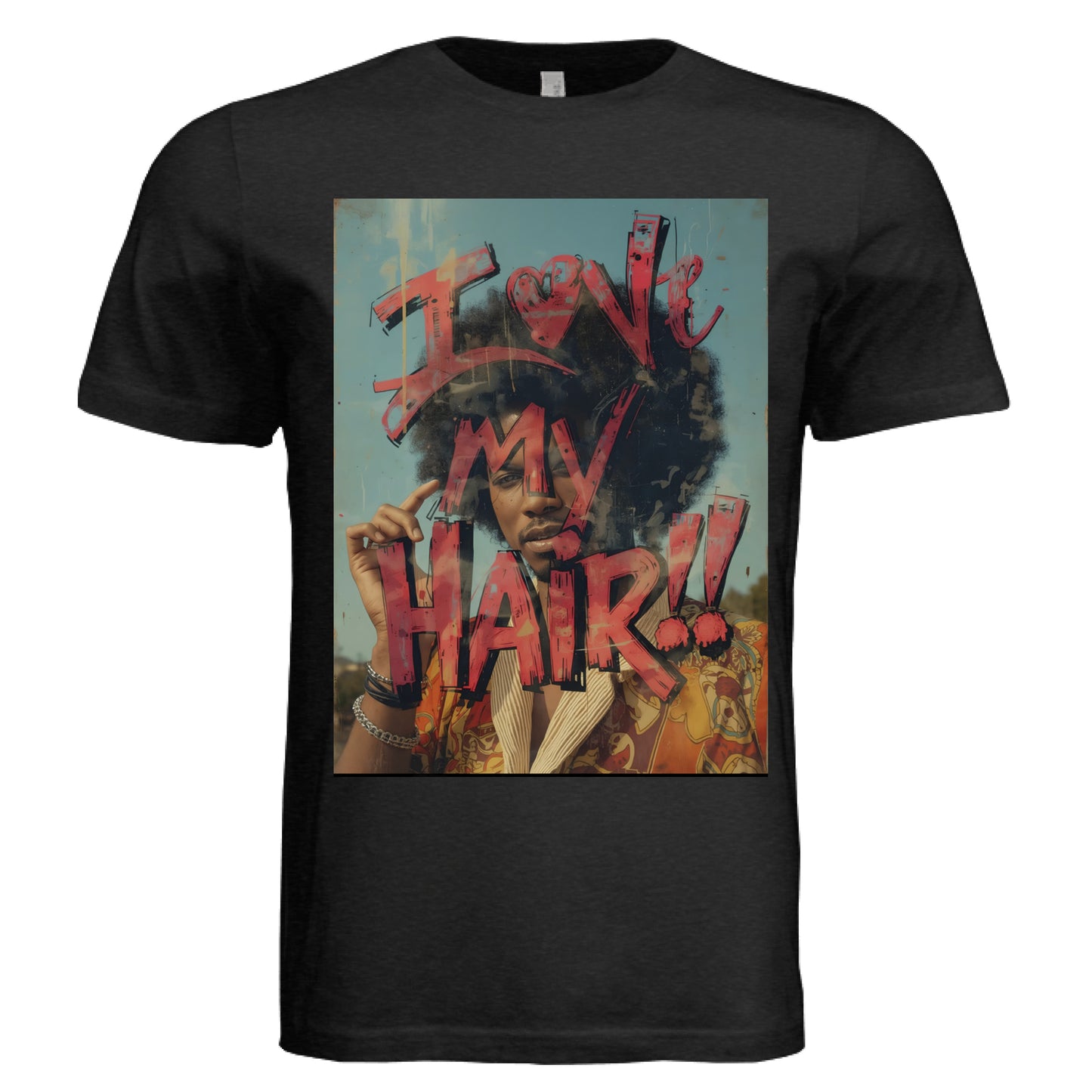 BLK HTHR TRIBLND - FRONT