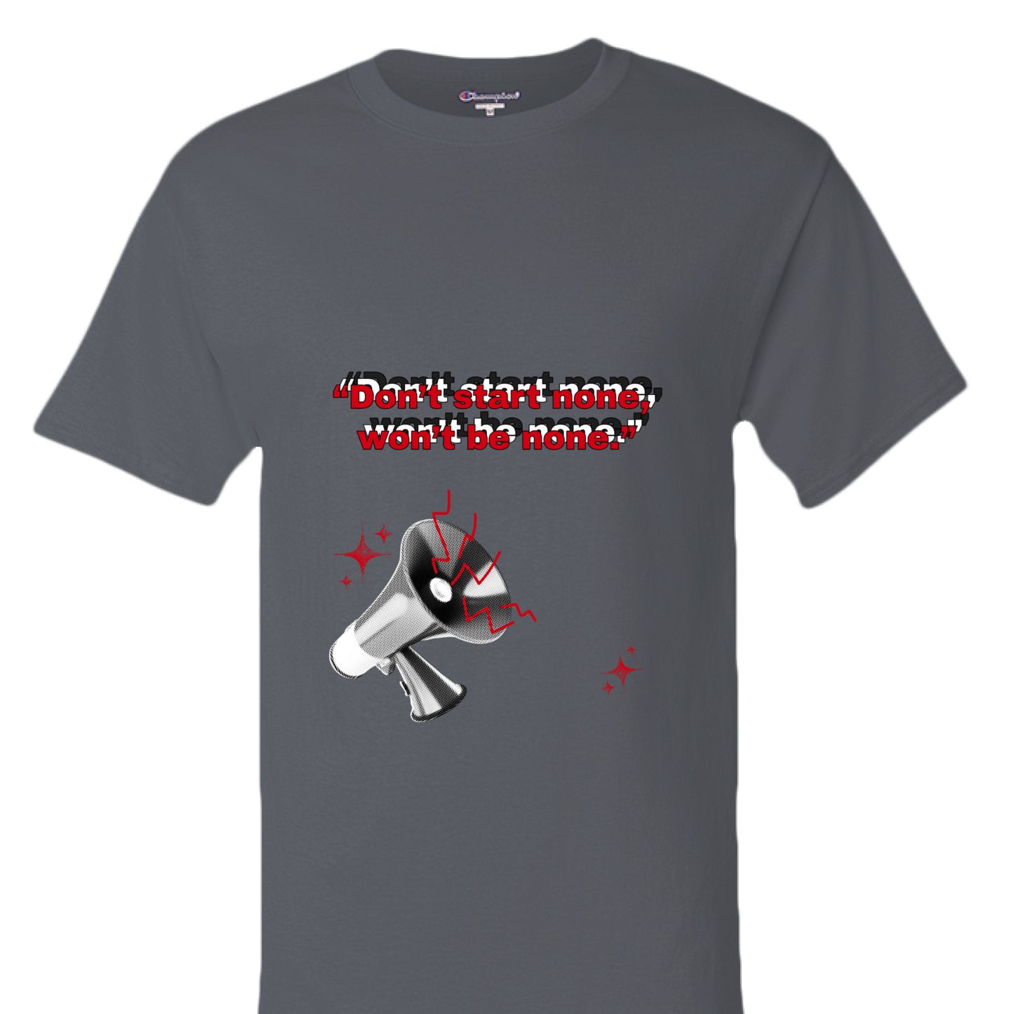 CHARCOAL HEATHER - FRONT