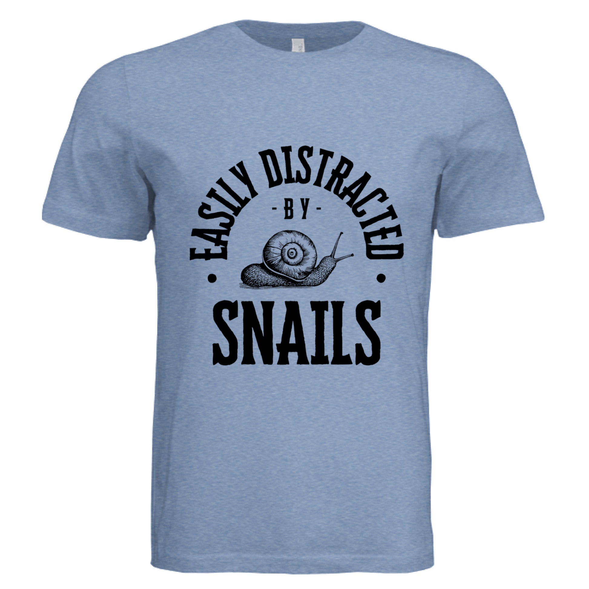 Solid Blue Triblend - FRONT