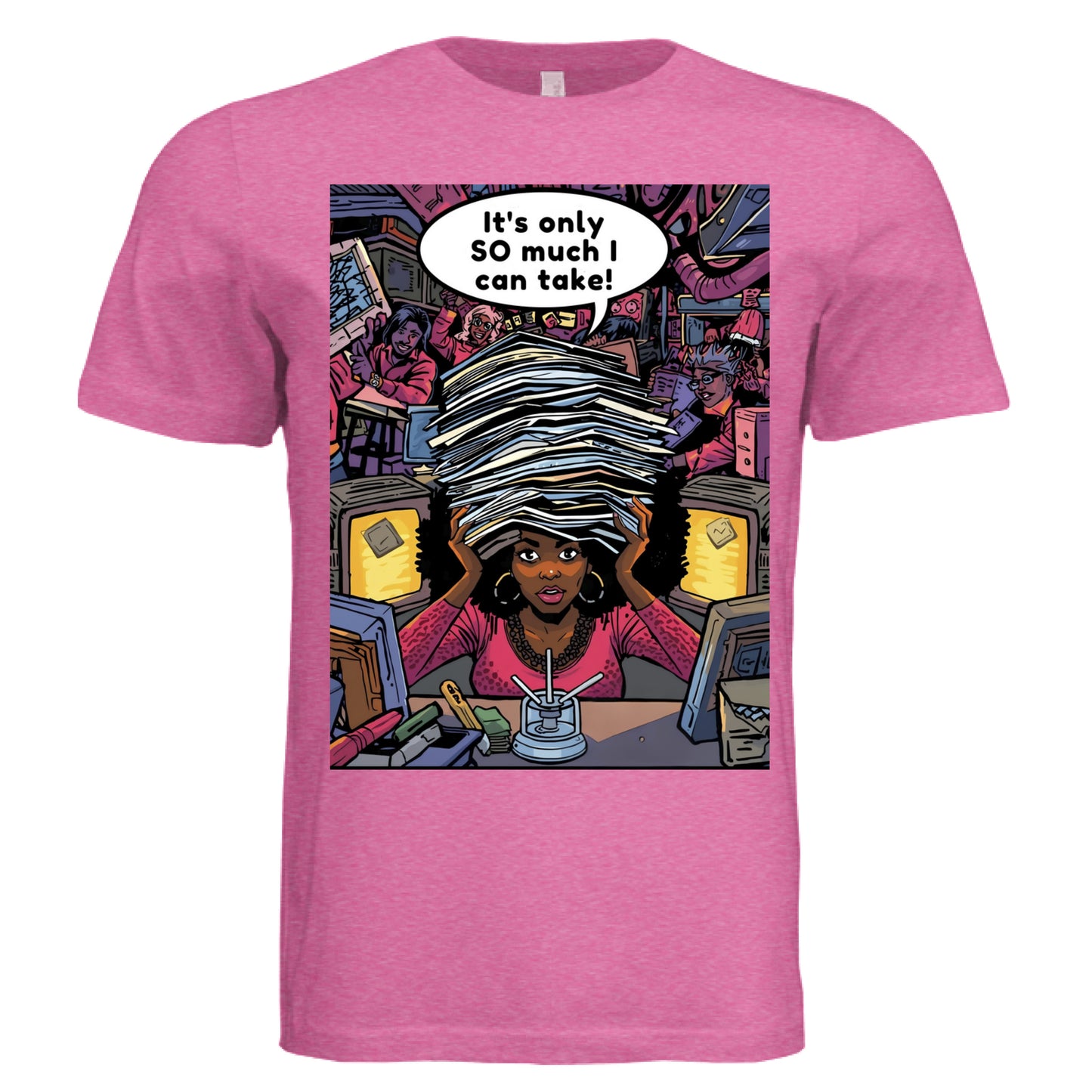 Charity Pink Triblend - FRONT