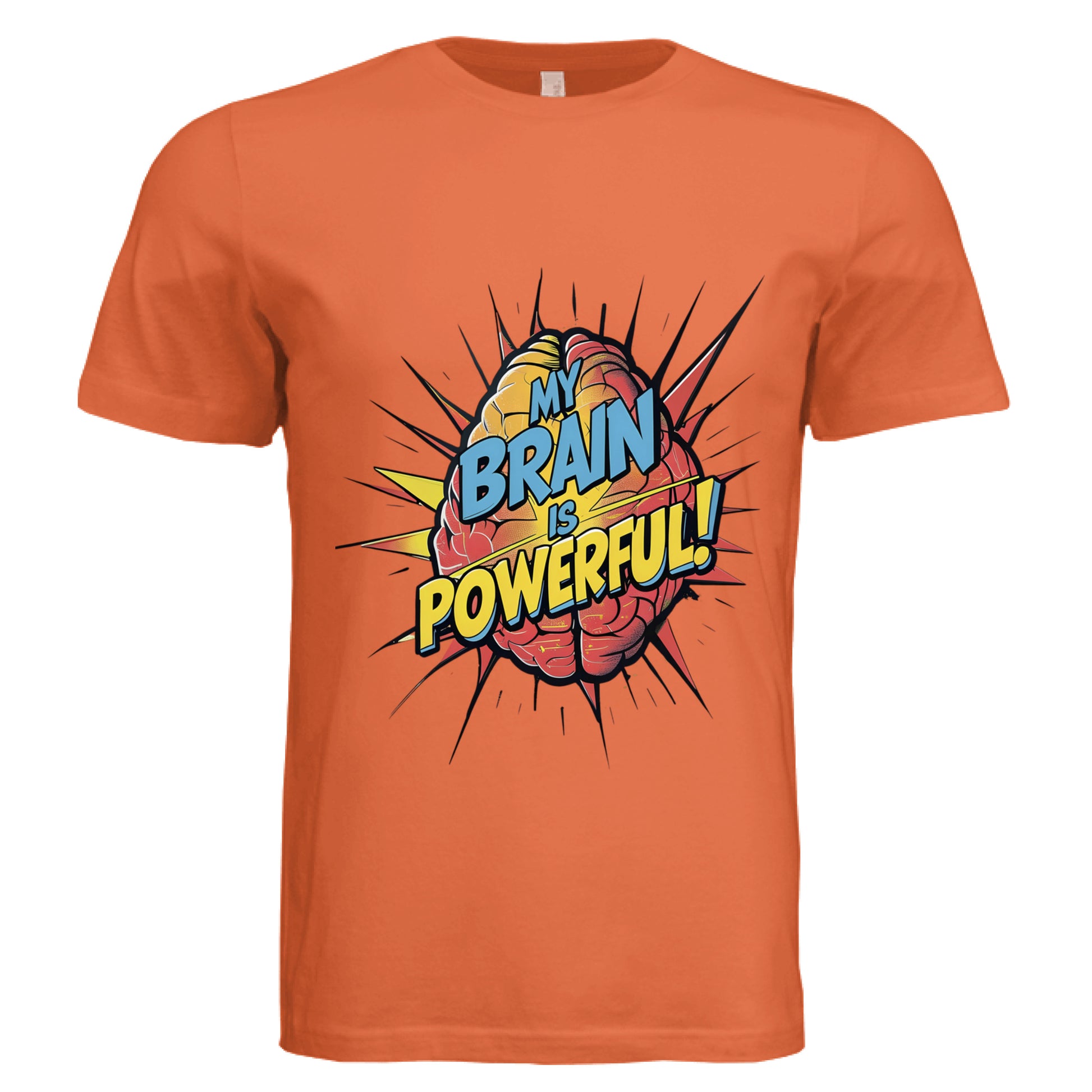 Solid Orange Triblend - FRONT