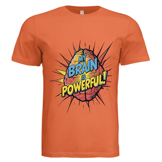 Solid Orange Triblend - FRONT