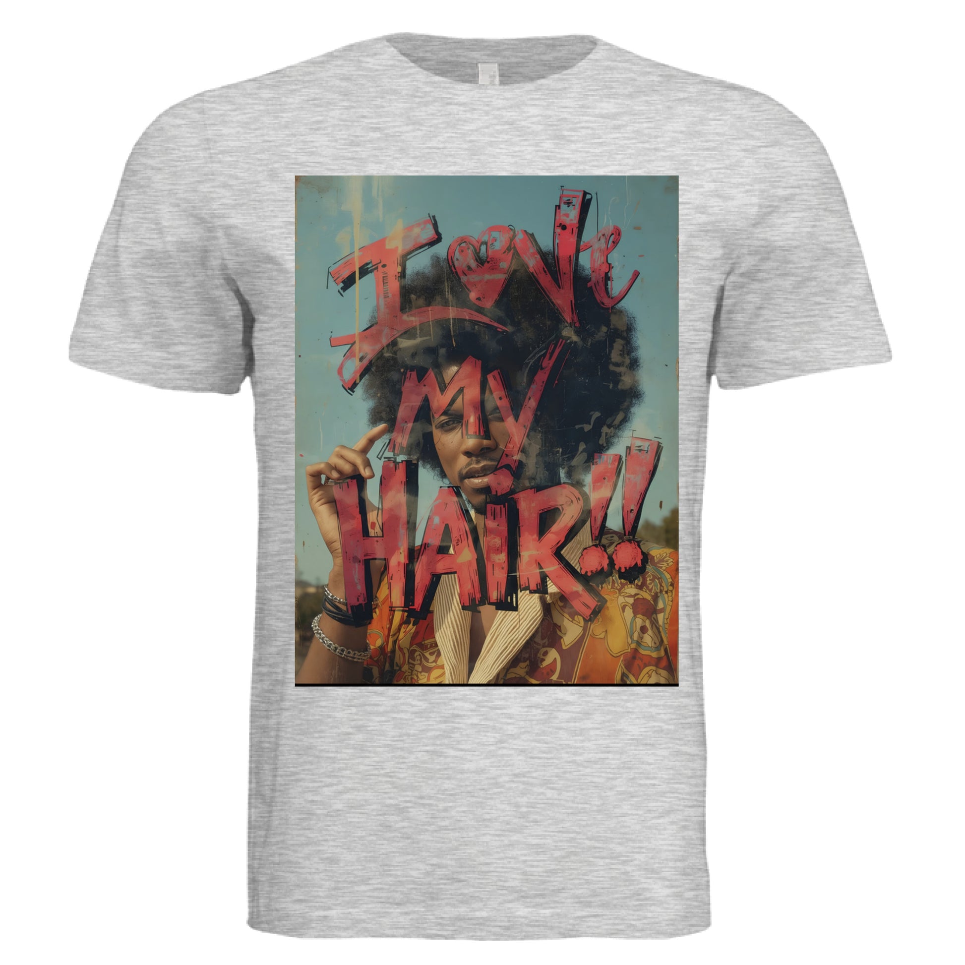 WHITE FLECK TRIBLD - FRONT