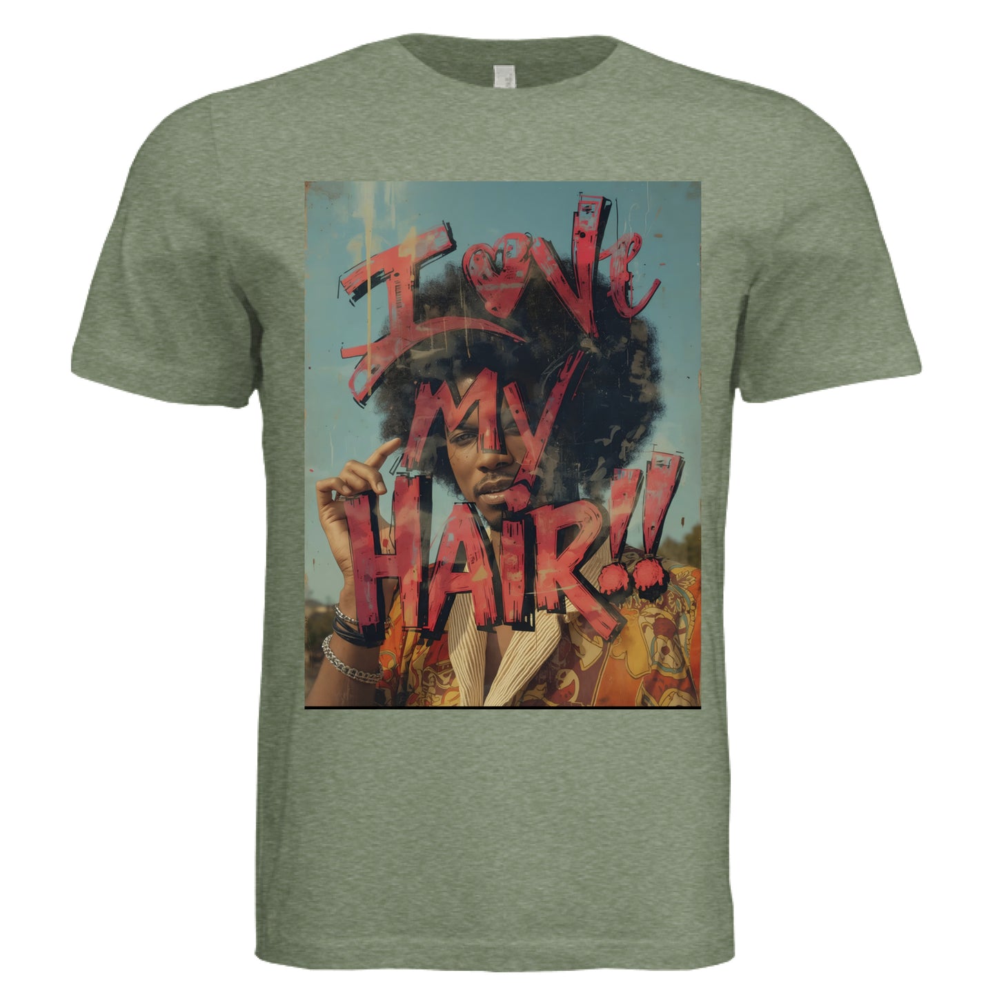 OLIVE TRIBLEND - FRONT